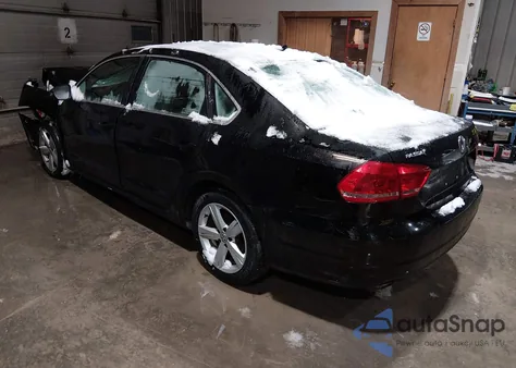 2012 Volkswagen Passat 2.5L Se from USA, damaged, VIN 1VWBP7A30CC014924